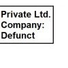 private ltd company : Defunct